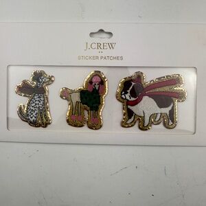 J Crew Sticker patches NEW